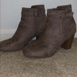 2 inch heel booties
